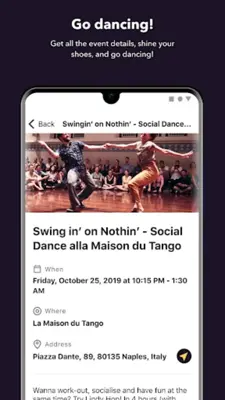 Swing Today android App screenshot 0